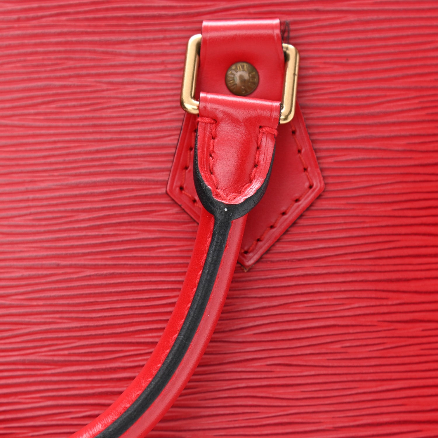 Louis Vuitton Epi Alma PM Castillan Red 12 of 14