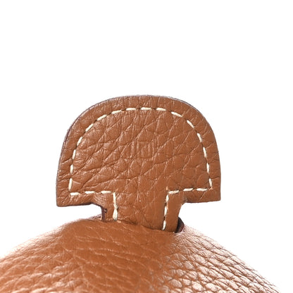 Hermes Taurillon Clemence Evelyne III PM Gold 7 of 11