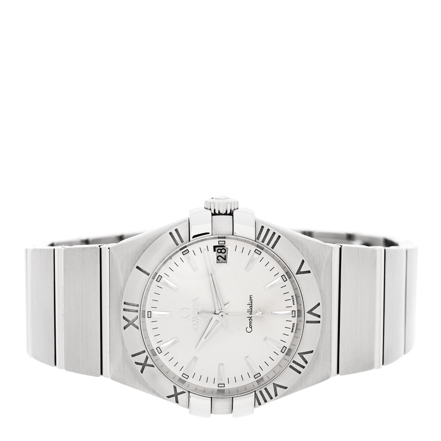 Omega Stainless Steel 35mm Constellation Quartz Watch 123.10.35.60.02.001 2 of 5