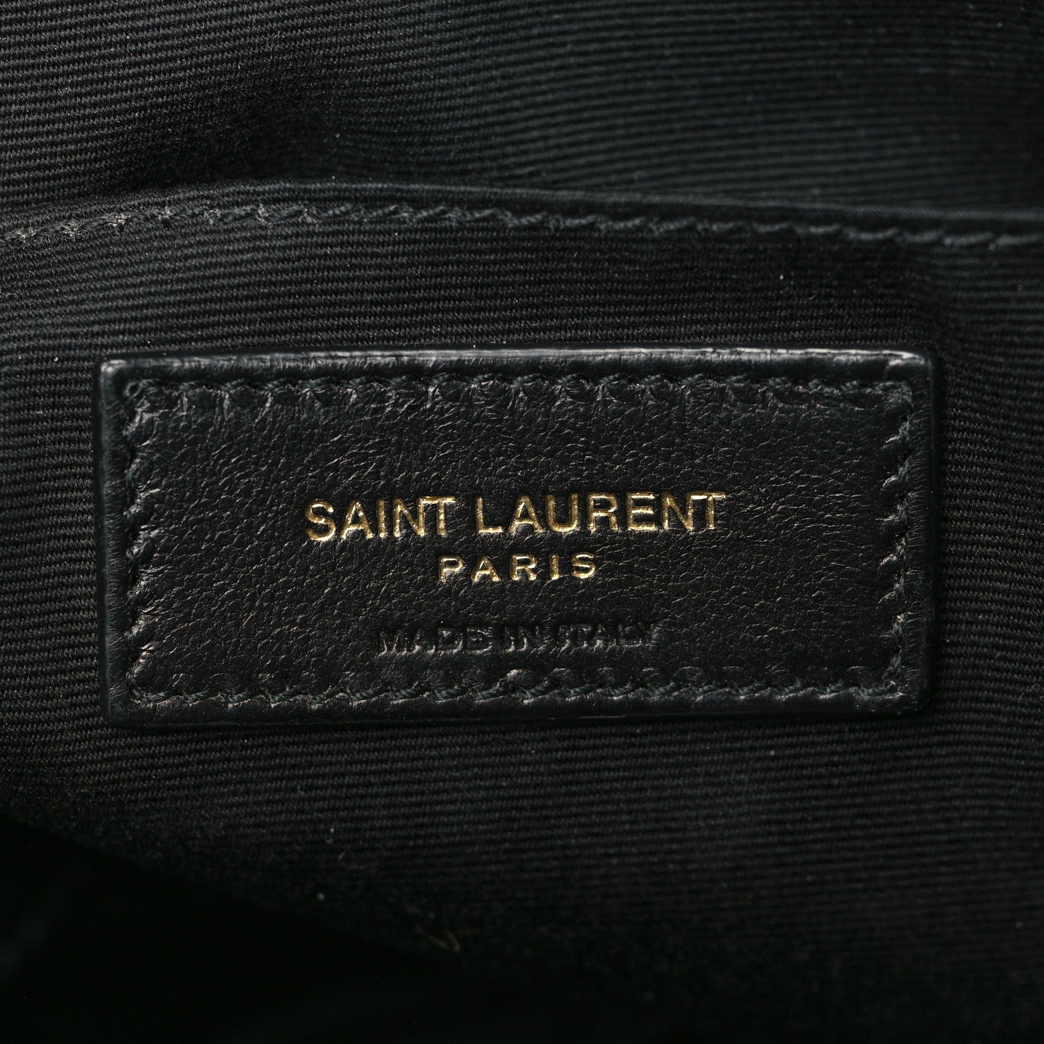 Saint Laurent Calfskin Matelasse Monogram Lou Camera Bag Sea Turquoise 6 of 9