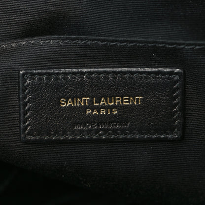 Saint Laurent Calfskin Matelasse Monogram Lou Camera Bag Sea Turquoise 6 of 9
