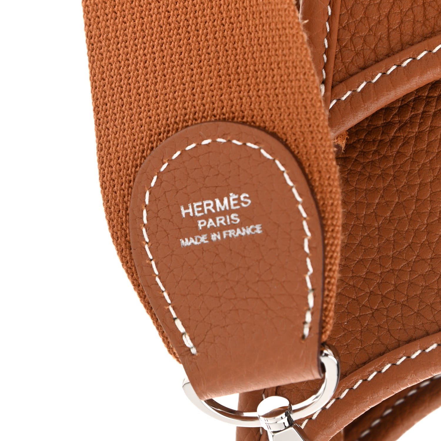 Hermes Taurillon Clemence Evelyne III PM Gold 7 of 11
