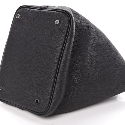 Hermes Taurillon Clemence Picotin Lock 22 MM Black 9 of 10