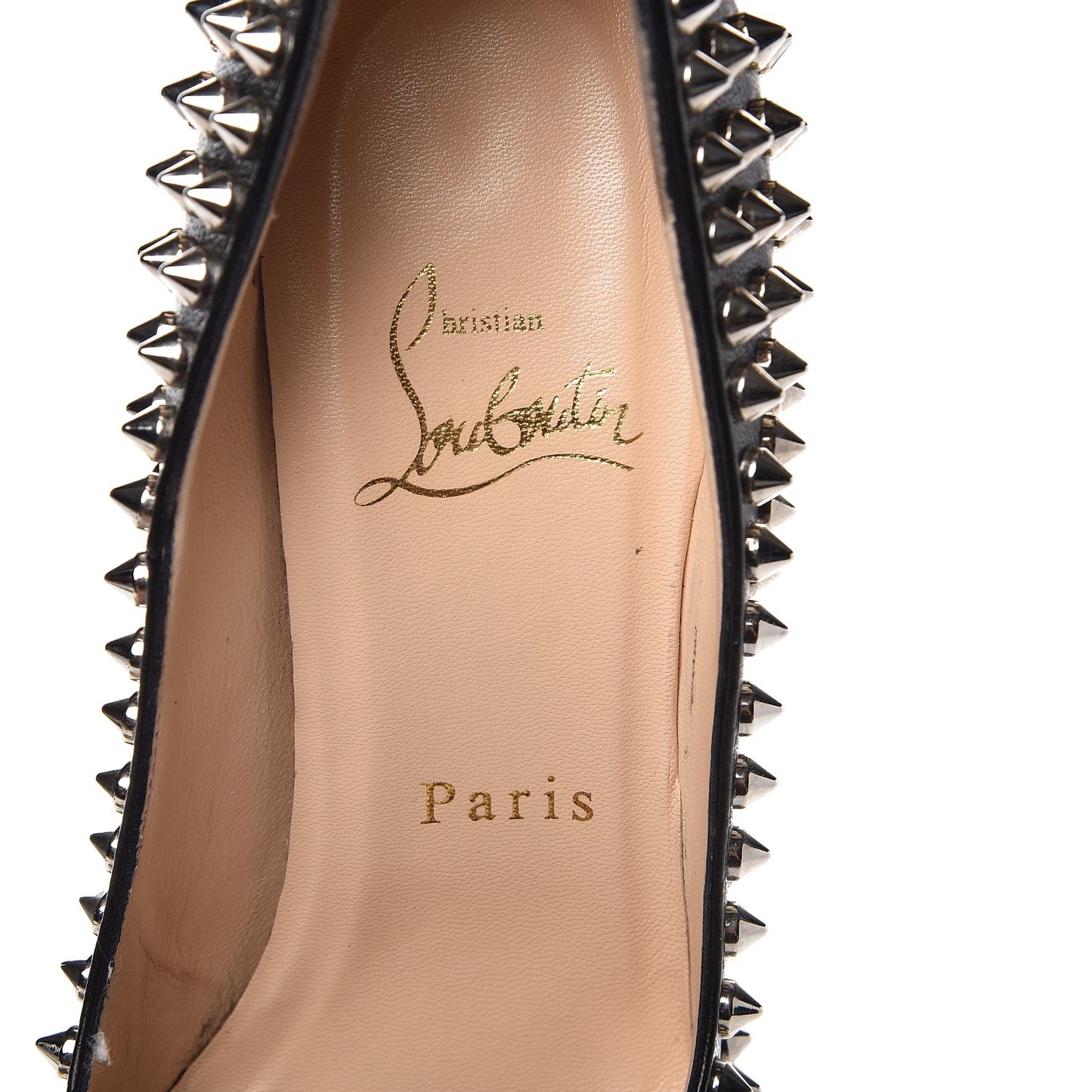 Nappa Pigalle Plato Spikes 120 Pumps 34.5 Black