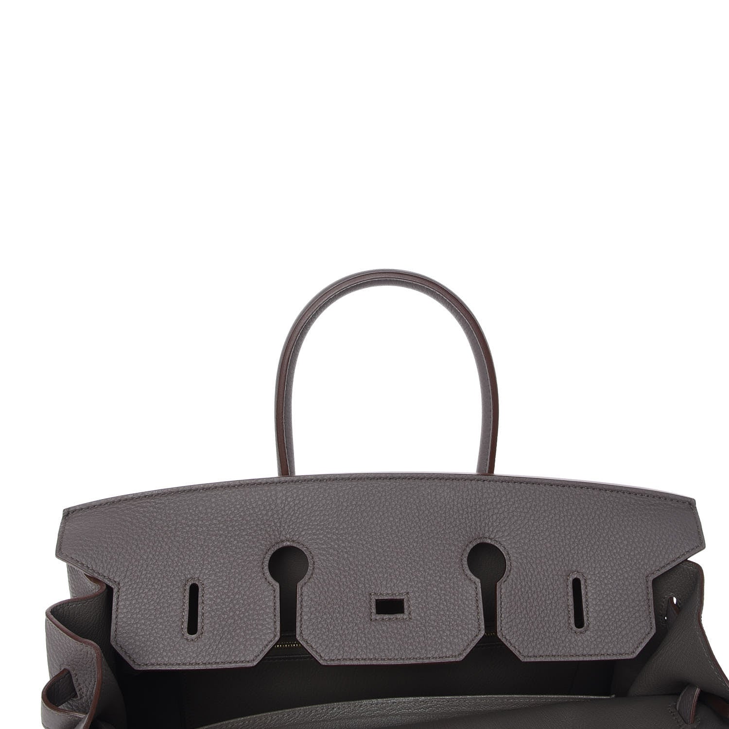 Hermes Togo Birkin 35 Etain 8 of 44