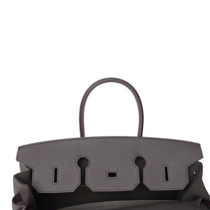 Hermes Togo Birkin 35 Etain 8 of 44