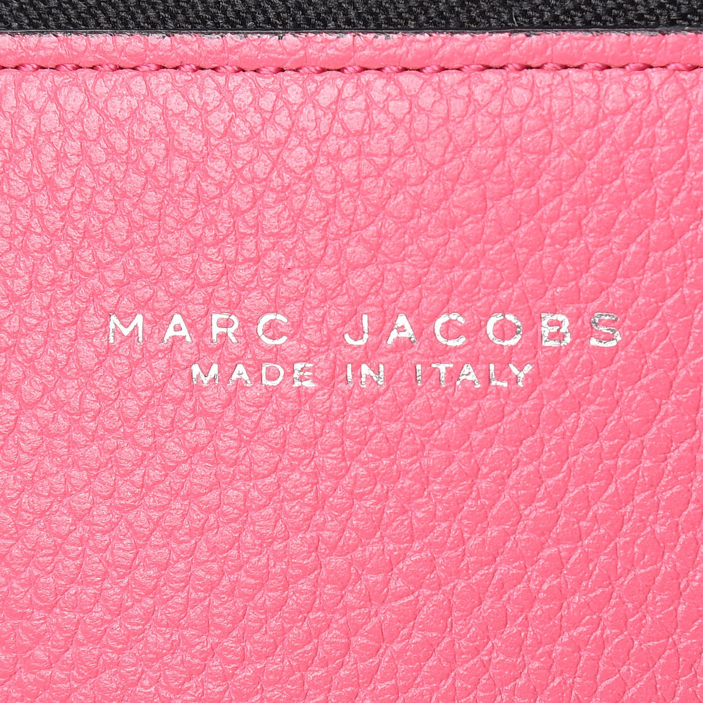 Textured Calfskin Incognito Doctor Pouch Pink