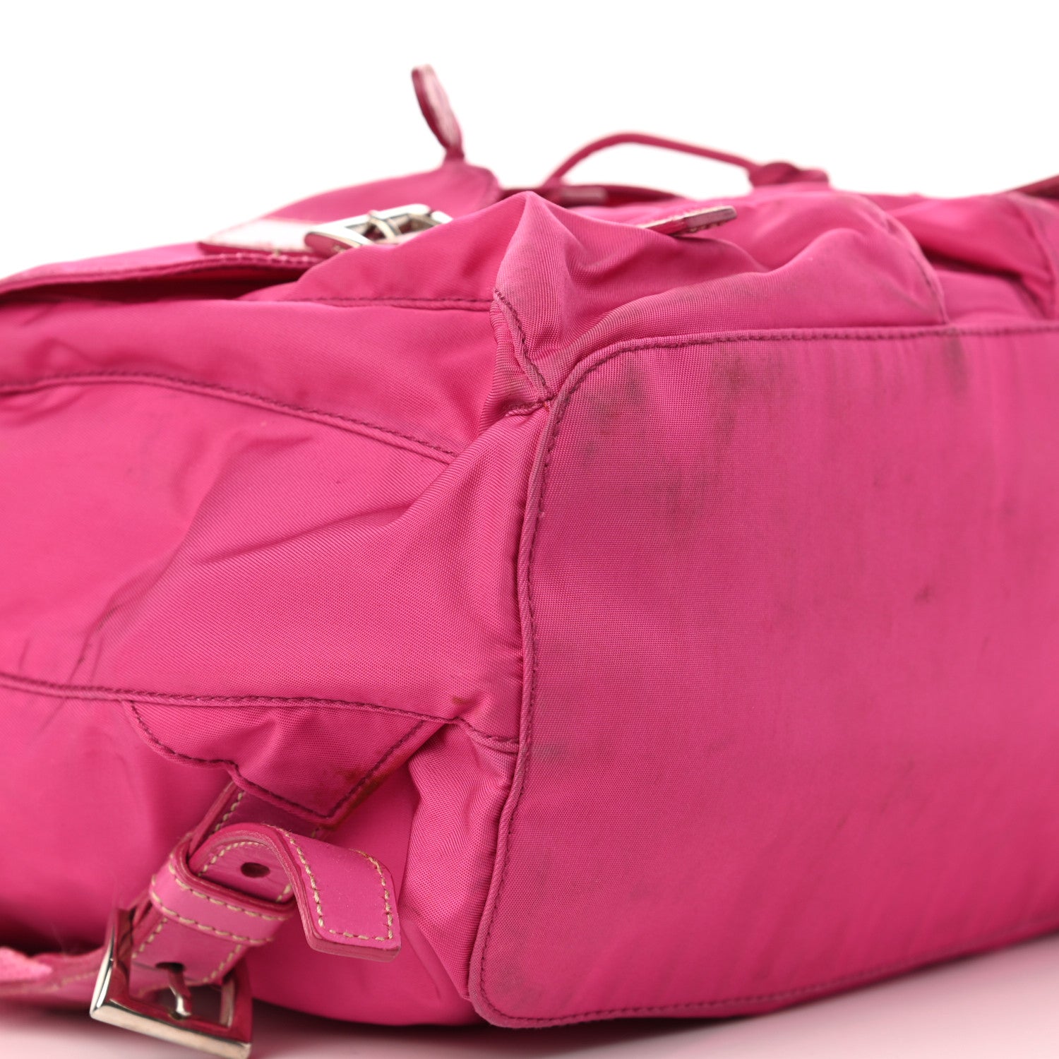 Prada Nylon Vela Backpack Fuxia 8 of 15
