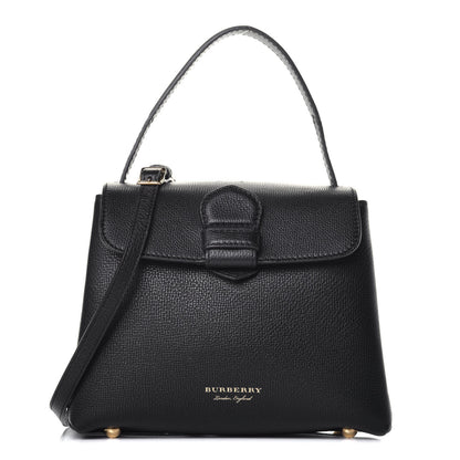 Burberry Derby Calfskin House Check Small Camberley Black 1 of 9