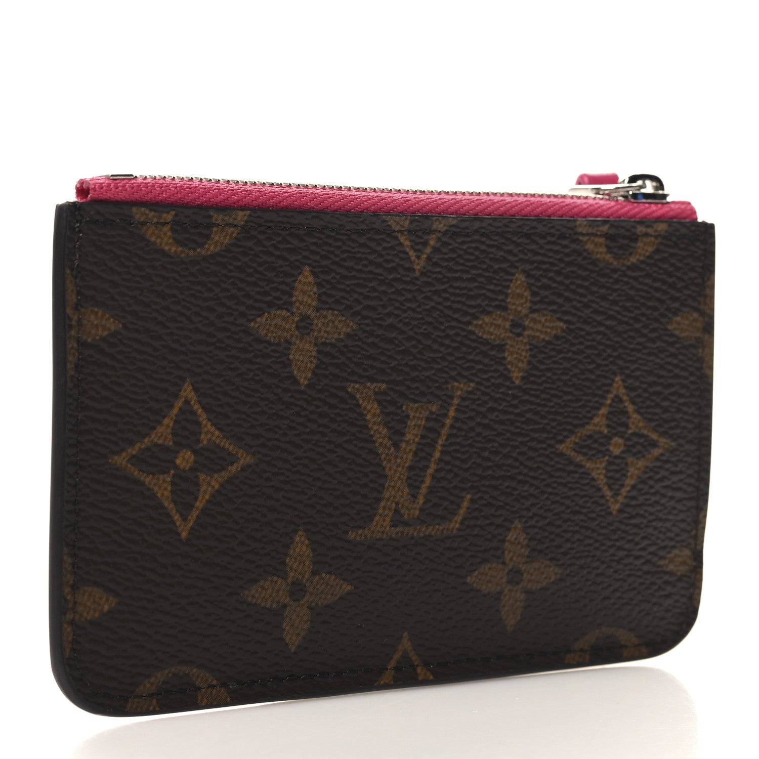 Louis Vuitton Monogram Calfskin Coin Card Holder Rose 3 of 7