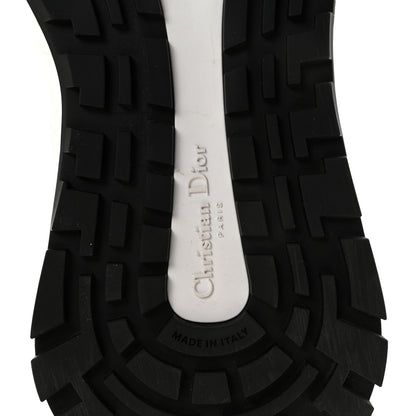 Christian Dior Technical Knit Run'n'Dior Sneakers 40 White Black 7 of 9
