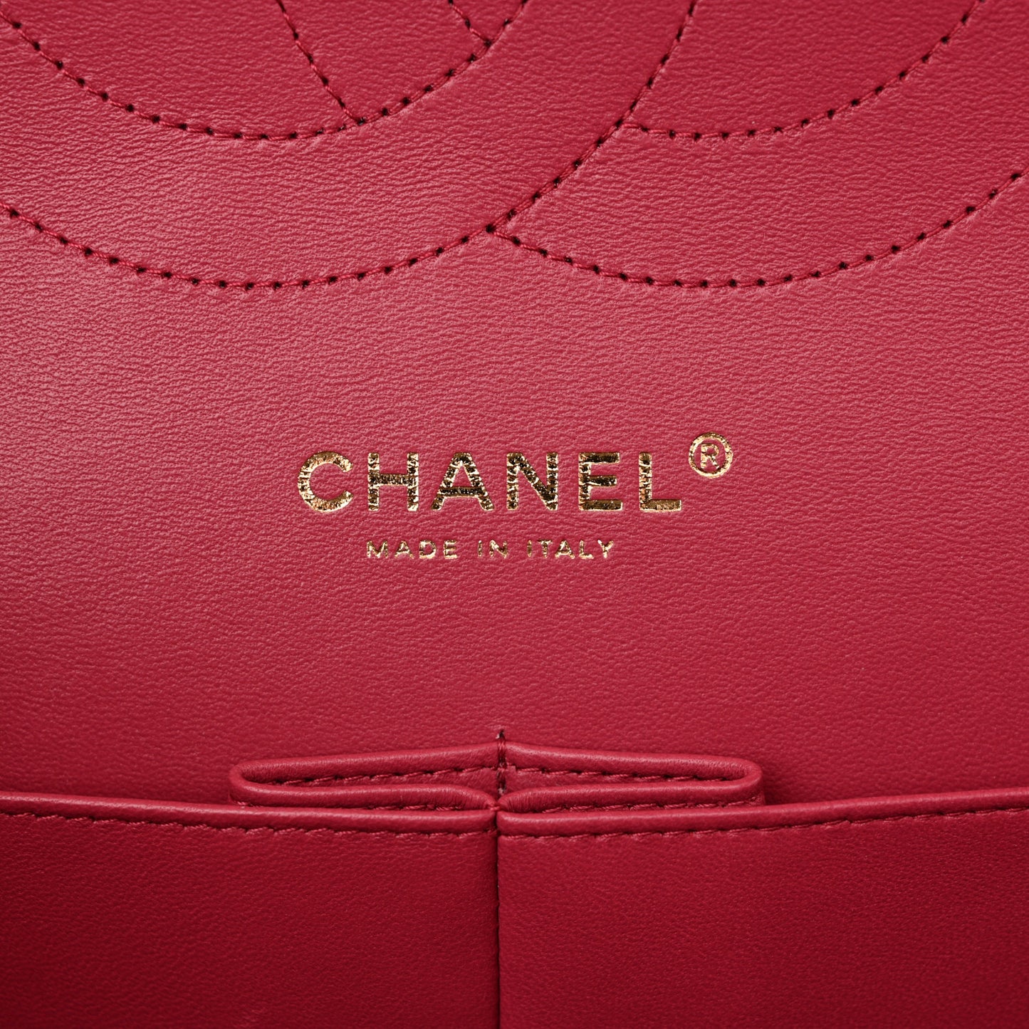 Caviar Quilted Jumbo Double Flap Dark Pink