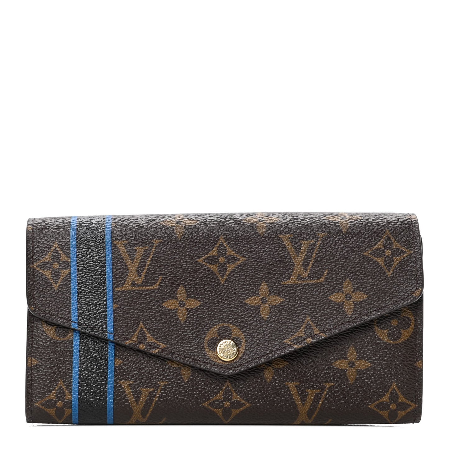 Monogram My LV Heritage Sarah Wallet NM Blue Marine
