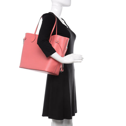 Louis Vuitton Epi Neverfull MM Corail 2 of 9