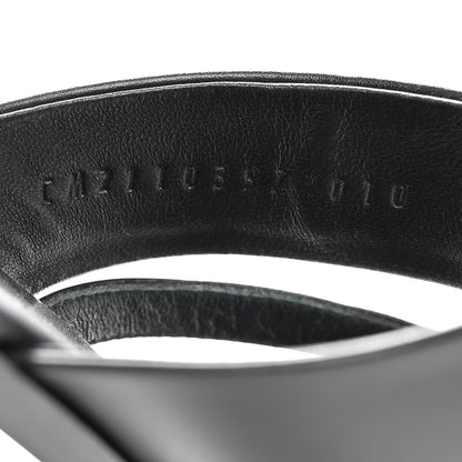 Hermes Calfskin Claire Sandals 36.5 Black 6 of 12