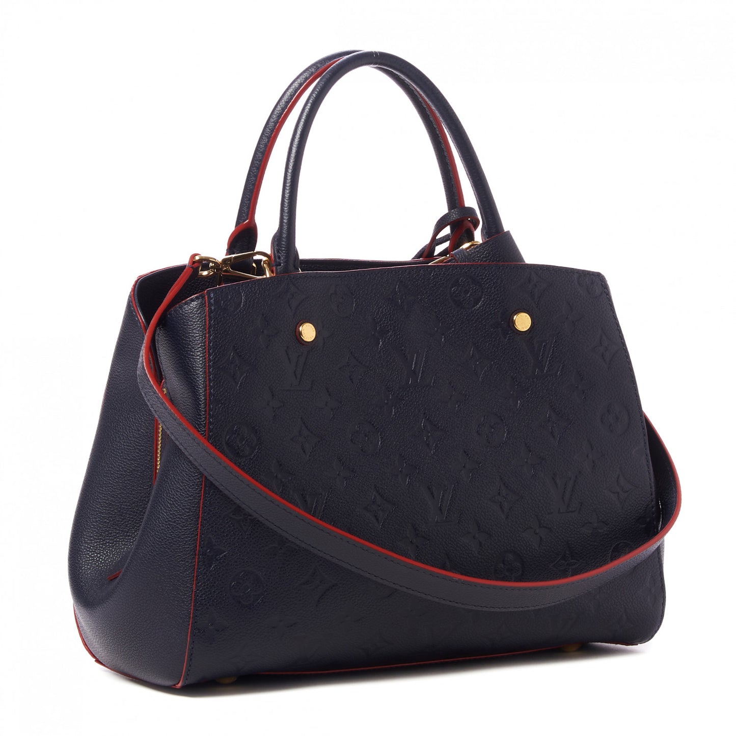 Empreinte Montaigne MM Marine Rouge