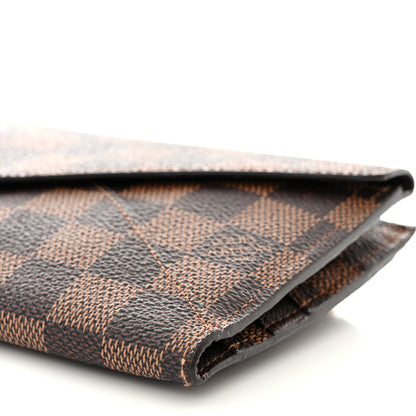 Louis Vuitton Damier Ebene Long Origami Wallet 10 of 11