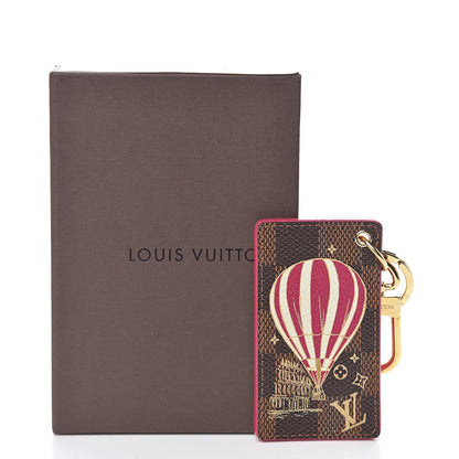 Louis Vuitton Damier Ebene Illustre Air Balloon Bag Charm Grenade 6 of 6