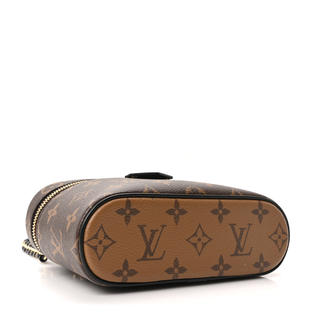 Reverse Monogram Vanity Chain Pouch