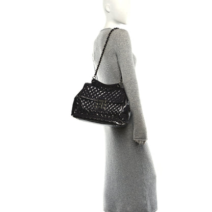 Chanel Glazed Calfskin Mademoiselle Lock Kelly Flap Bag Brown 2 of 10