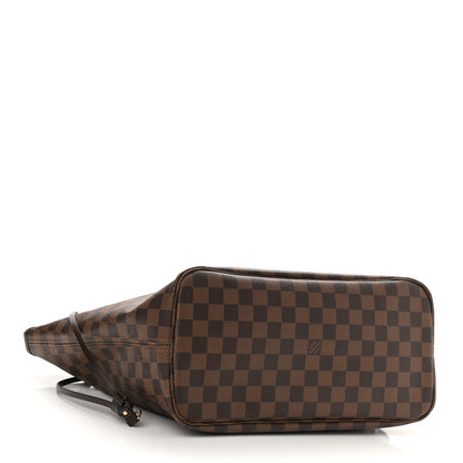 Louis Vuitton Damier Ebene Neo Neverfull MM Rose Ballerine 4 of 9