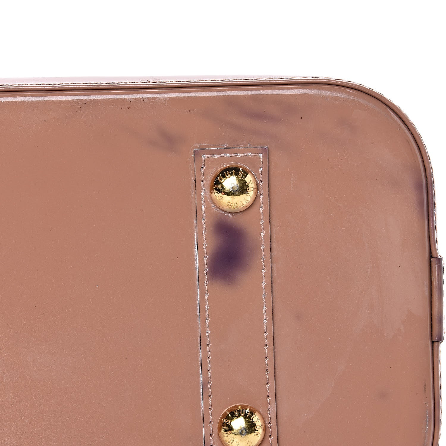 Louis Vuitton Vernis Alma MM Rose Florentin 9 of 15