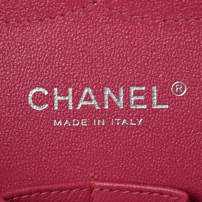 Chanel Patent Quilted Jumbo Double Flap Pink 6 of 8