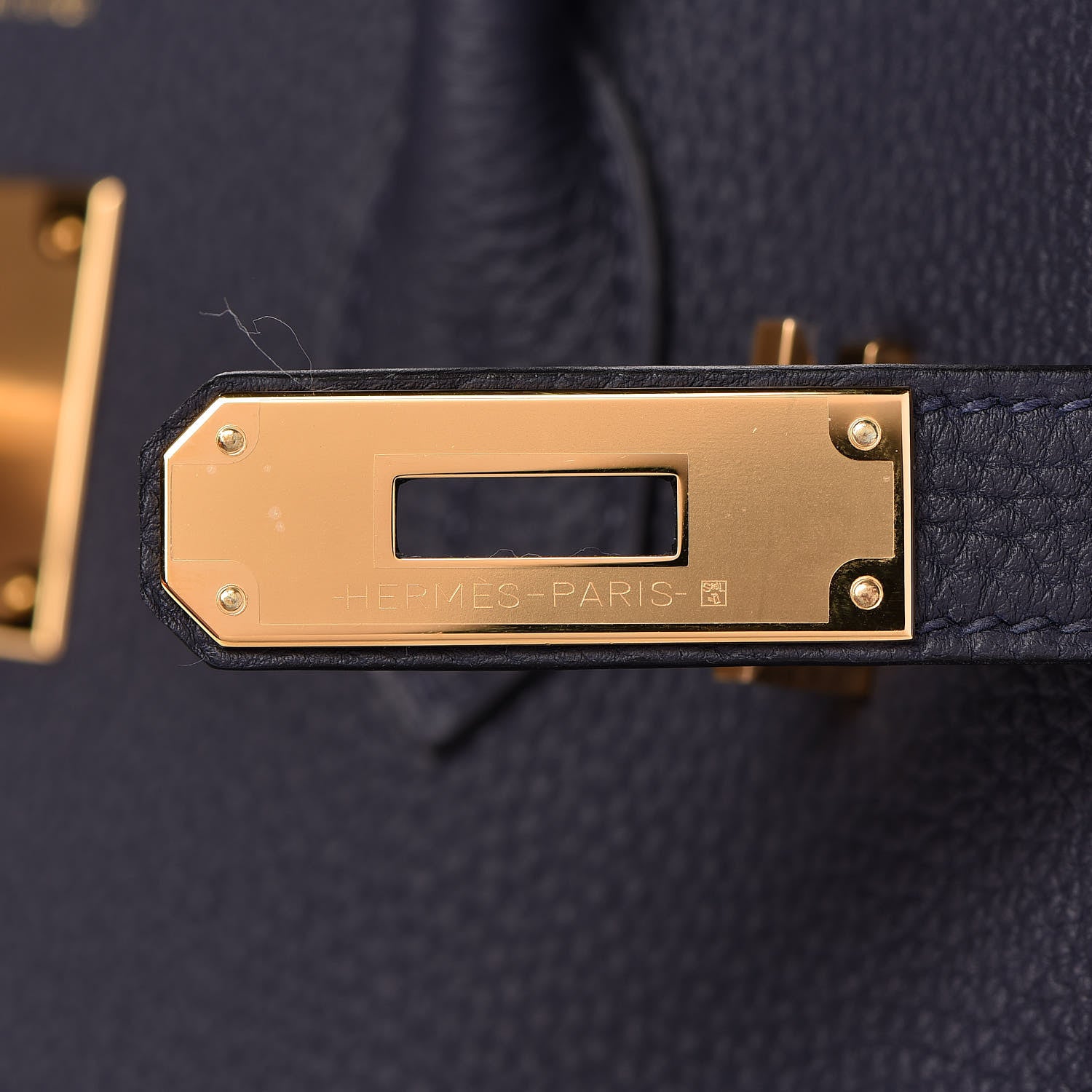 Hermes Togo Birkin 30 Bleu Nuit 24 of 34