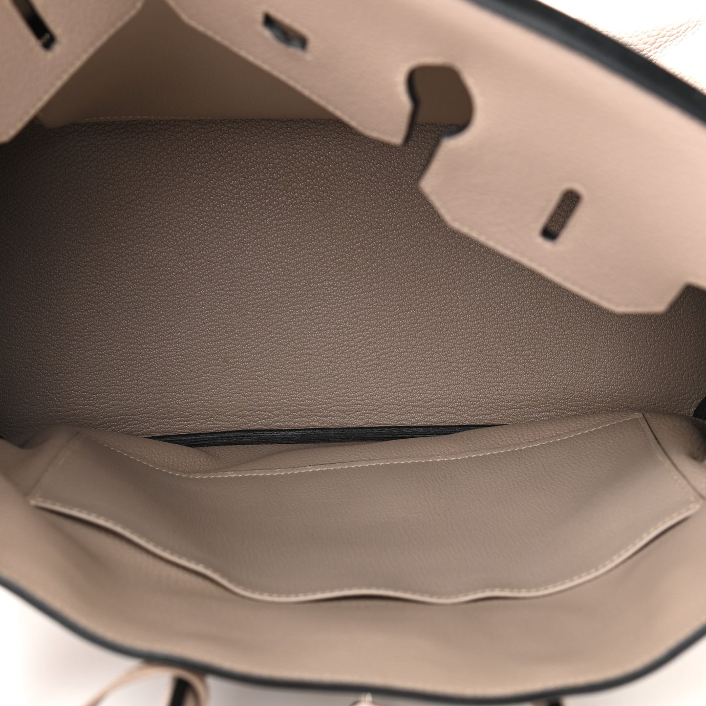 Taurillon Clemence Birkin 35 Gris Tourterelle