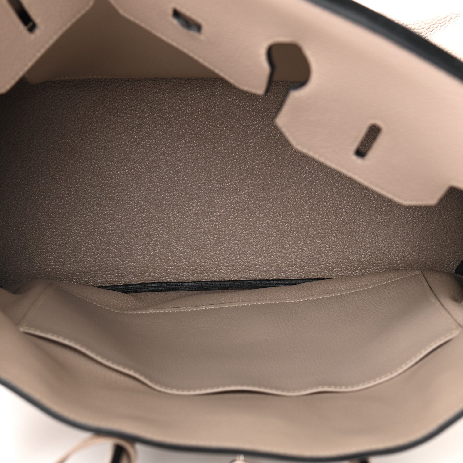 Hermes Taurillon Clemence Birkin 35 Gris Tourterelle 4 of 9