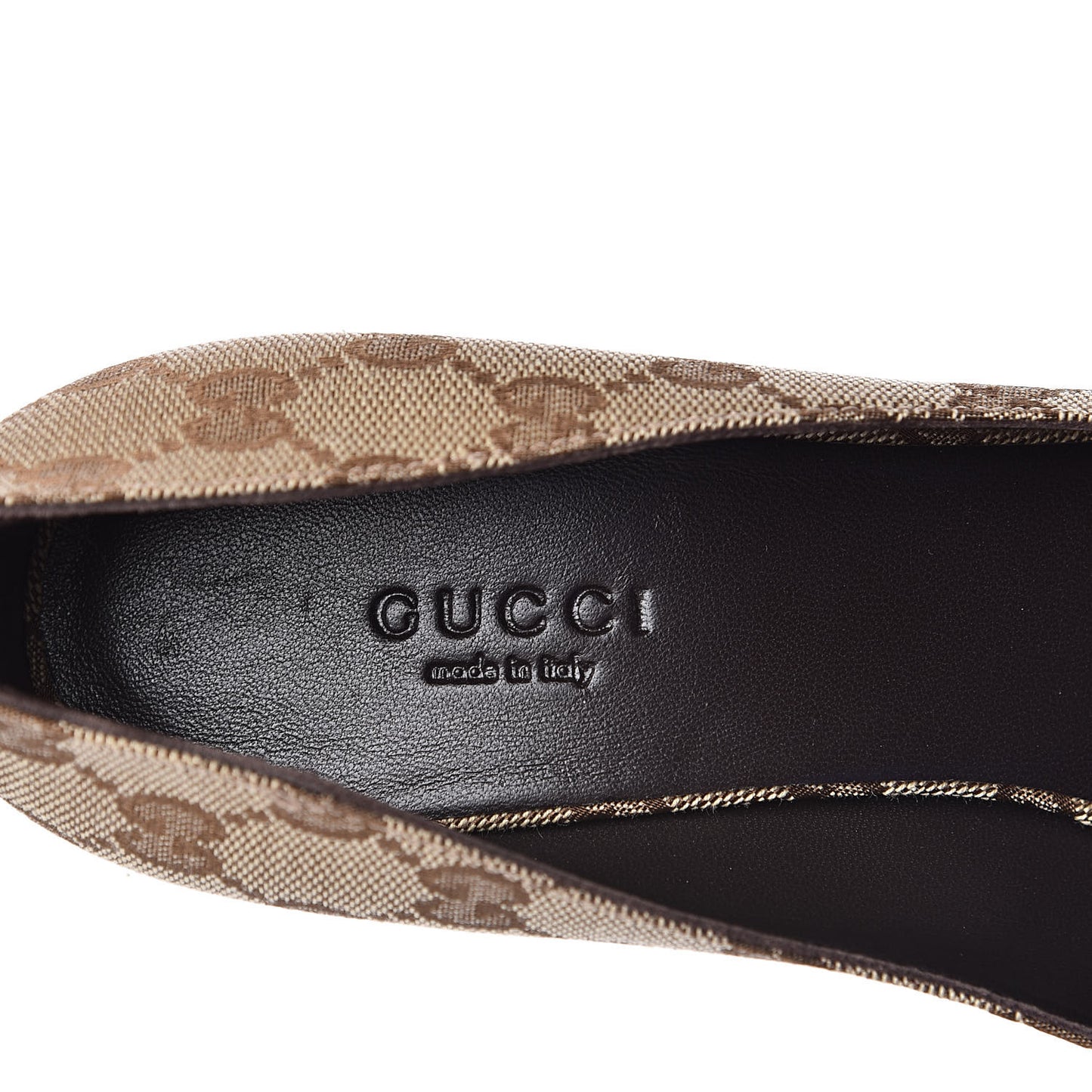 Monogram Bow Sandals 36.5 Brown