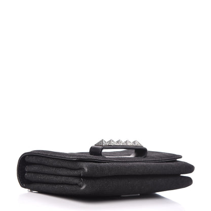 Valentino Garavani Denim Va Va Voom Shoulder Bag Black 7 of 16