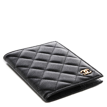 Chanel Caviar Quilted Passport Holder Black 4 of 9