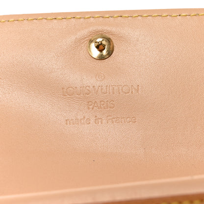 Louis Vuitton Multicolor Porte-Monnaie Plat Coin Purse White 6 of 6