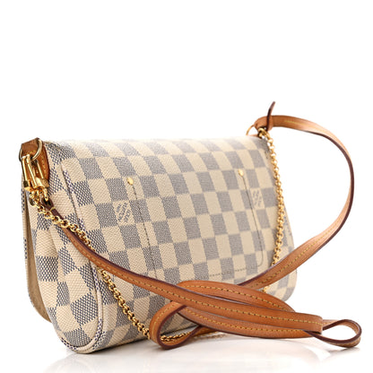 Louis Vuitton Damier Azur Favorite MM 3 of 18