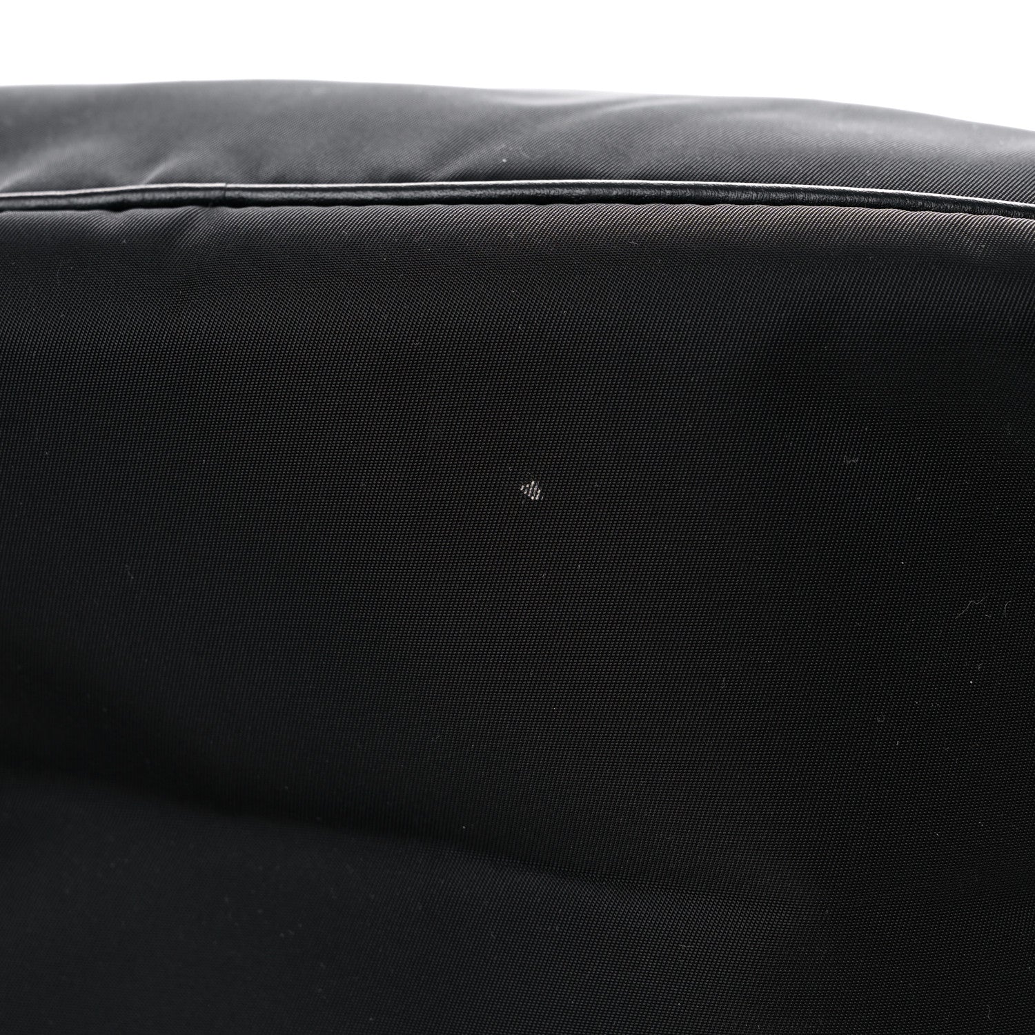 Prada Tessuto Nylon Calfskin Shopping Tote Black 11 of 12