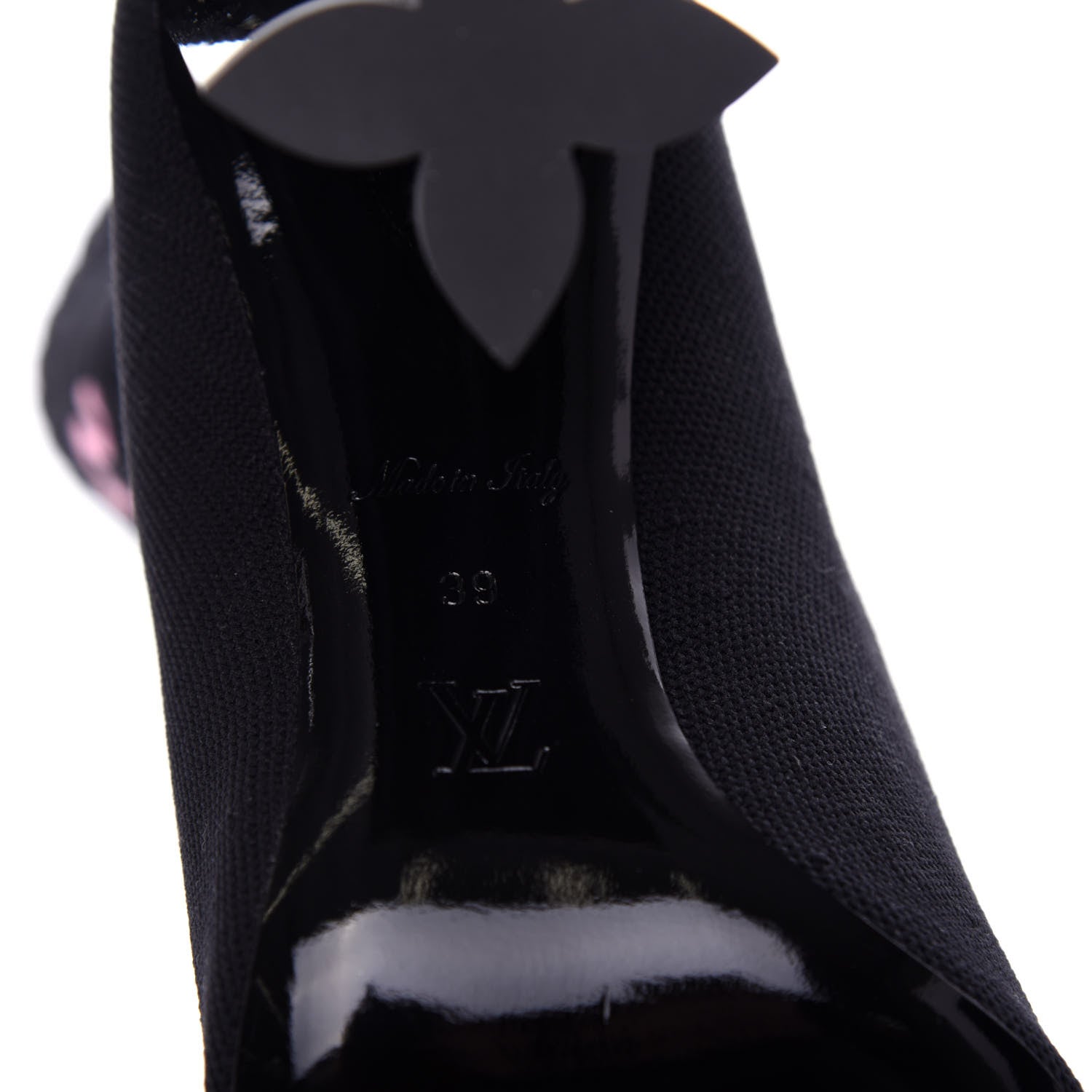 Louis Vuitton Stretch Fabric New Wave Silhouette Ankle Boots 39 Black 8 of 9