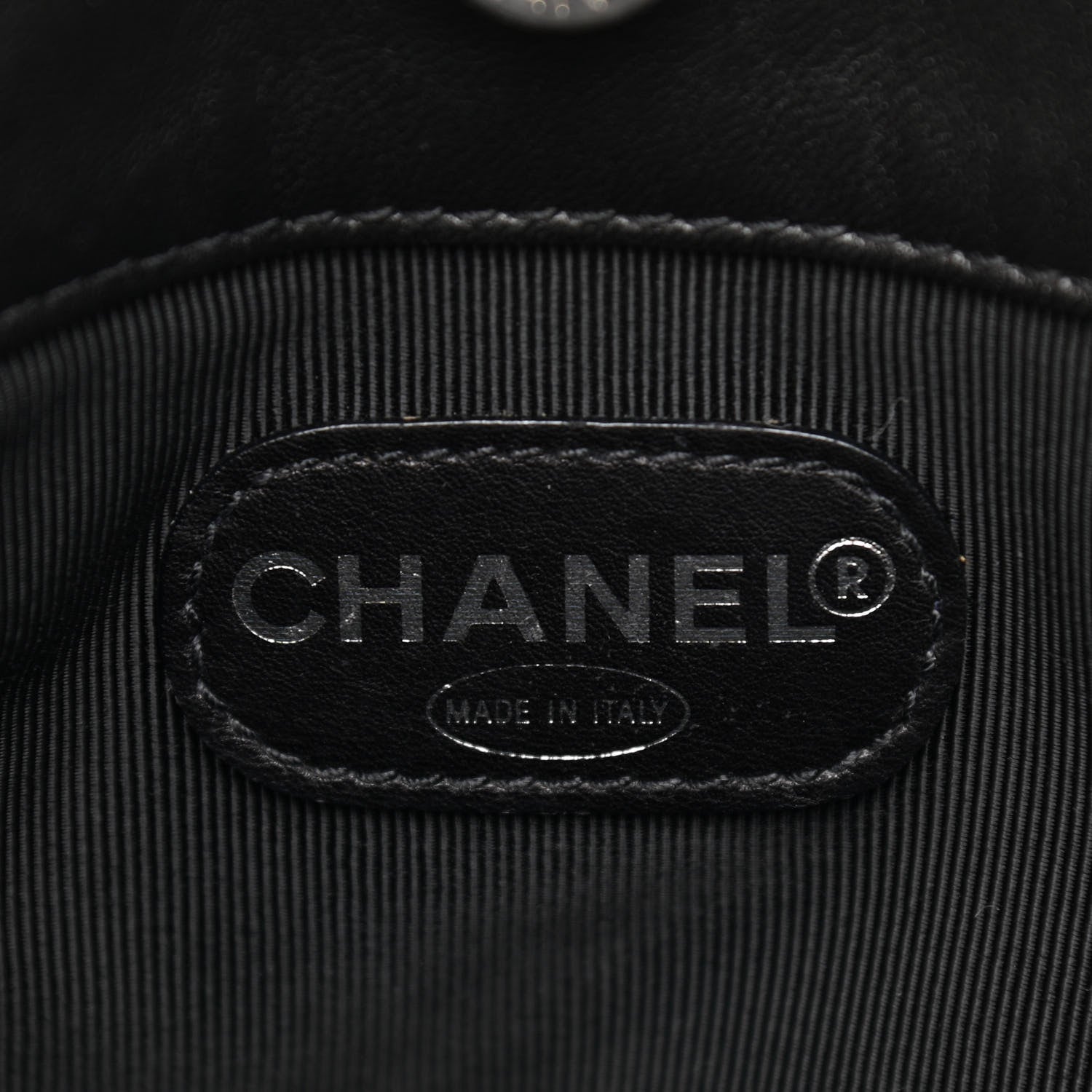 Chanel Lambskin CC Shoulder Bag Black 6 of 10