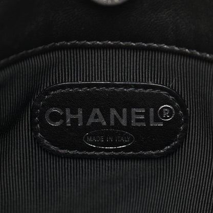 Chanel Lambskin CC Shoulder Bag Black 6 of 10