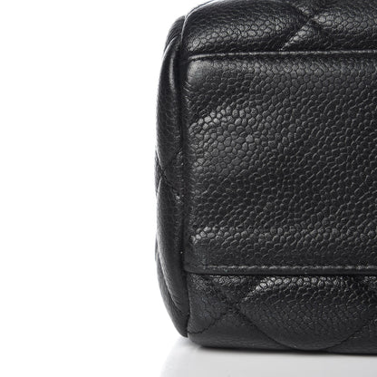 Chanel Caviar Quilted Medium Kelly Flap Bag Black 9 of 10
