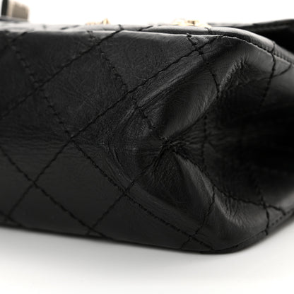 Chanel Aged Calfskin Lucky Charms 2.55 Reissue 225 Flap Black 10 of 13