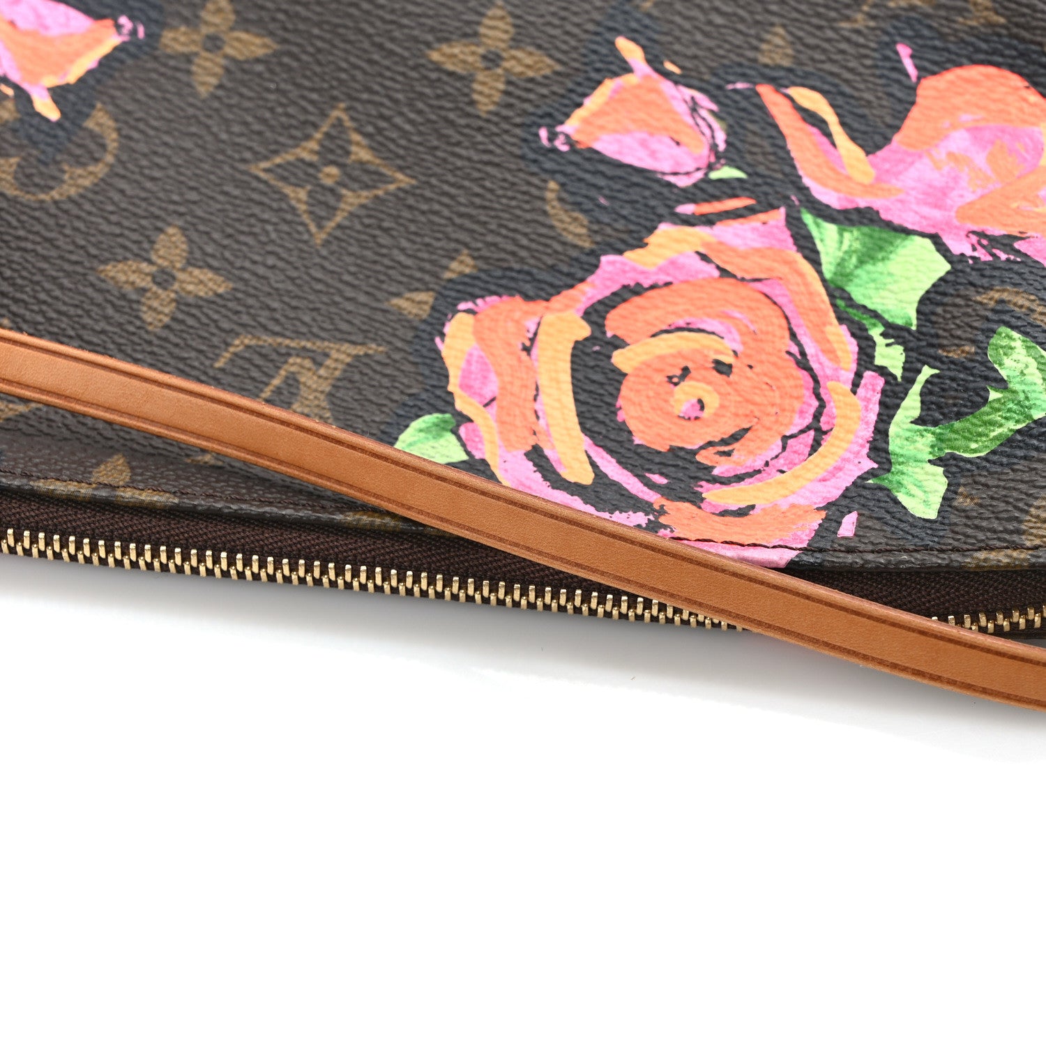 Louis Vuitton Monogram Roses Pochette Accessories 10 of 11