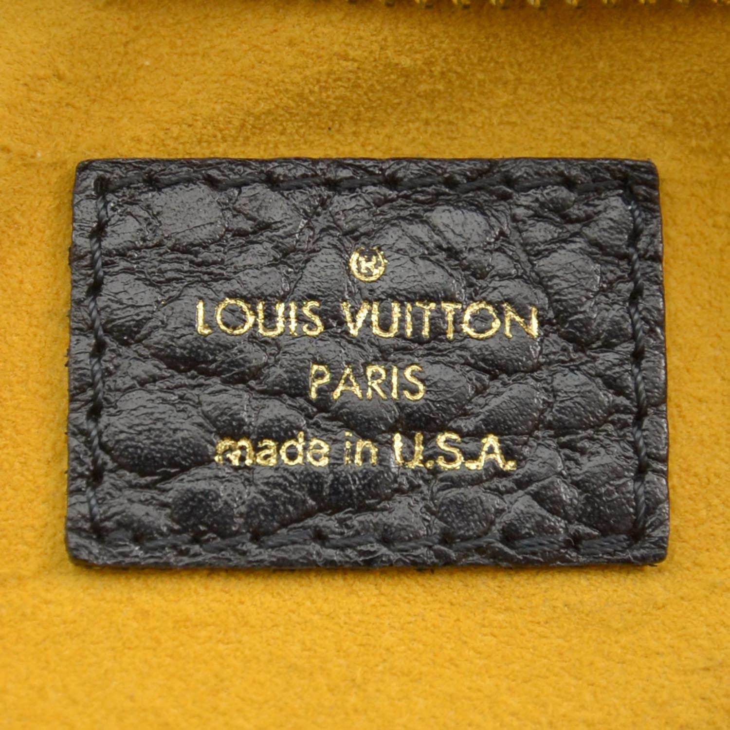 Louis Vuitton Denim Neo Cabby MM Black 6 of 7