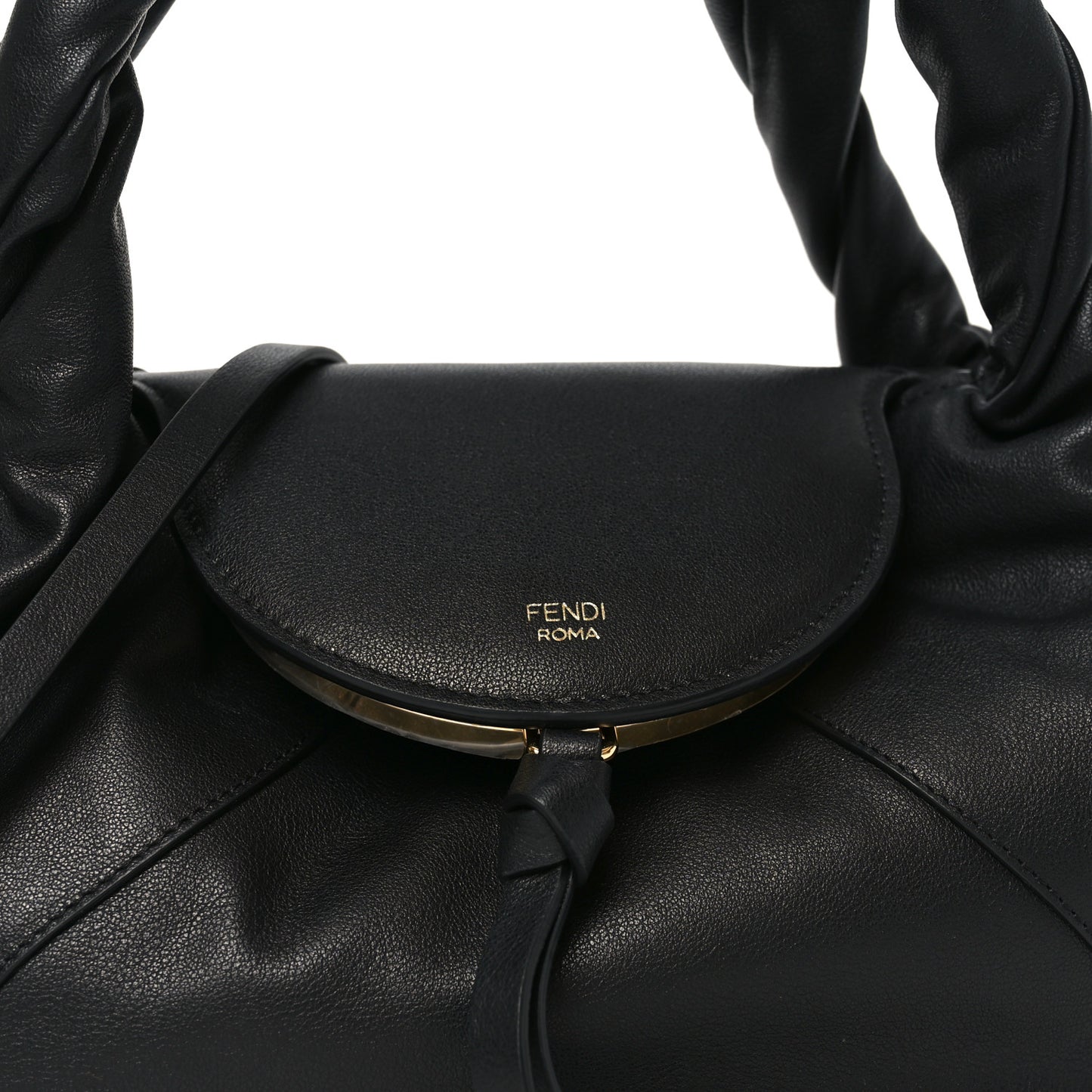 Calfskin Small Spy Black