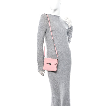 Hermes Chevre Mysore Clic 16 Wallet Rose Sakura 2 of 13