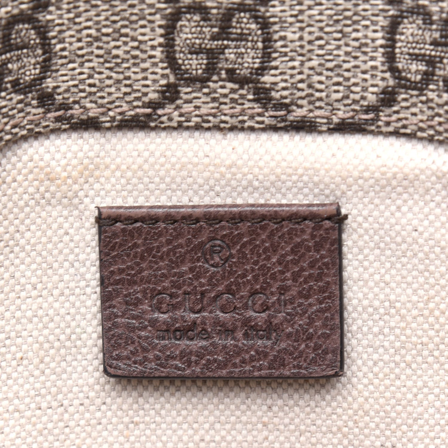 Gucci GG Supreme Monogram Neo Vintage Web Belt Bag Brown 6 of 22