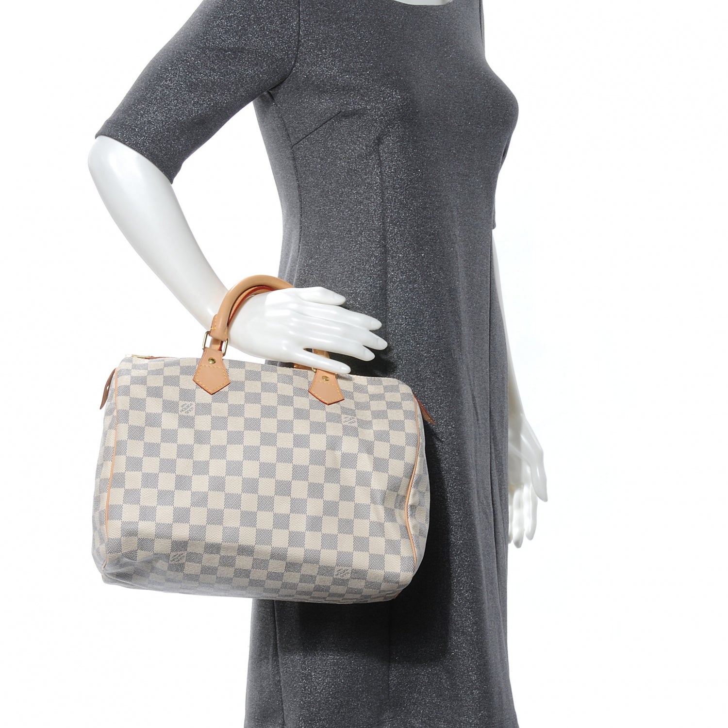 Louis Vuitton Damier Azur Speedy 30 2 of 8