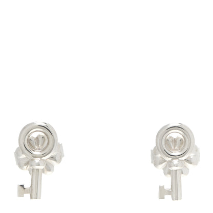 Tiffany Sterling Silver Key Earrings 1 of 5