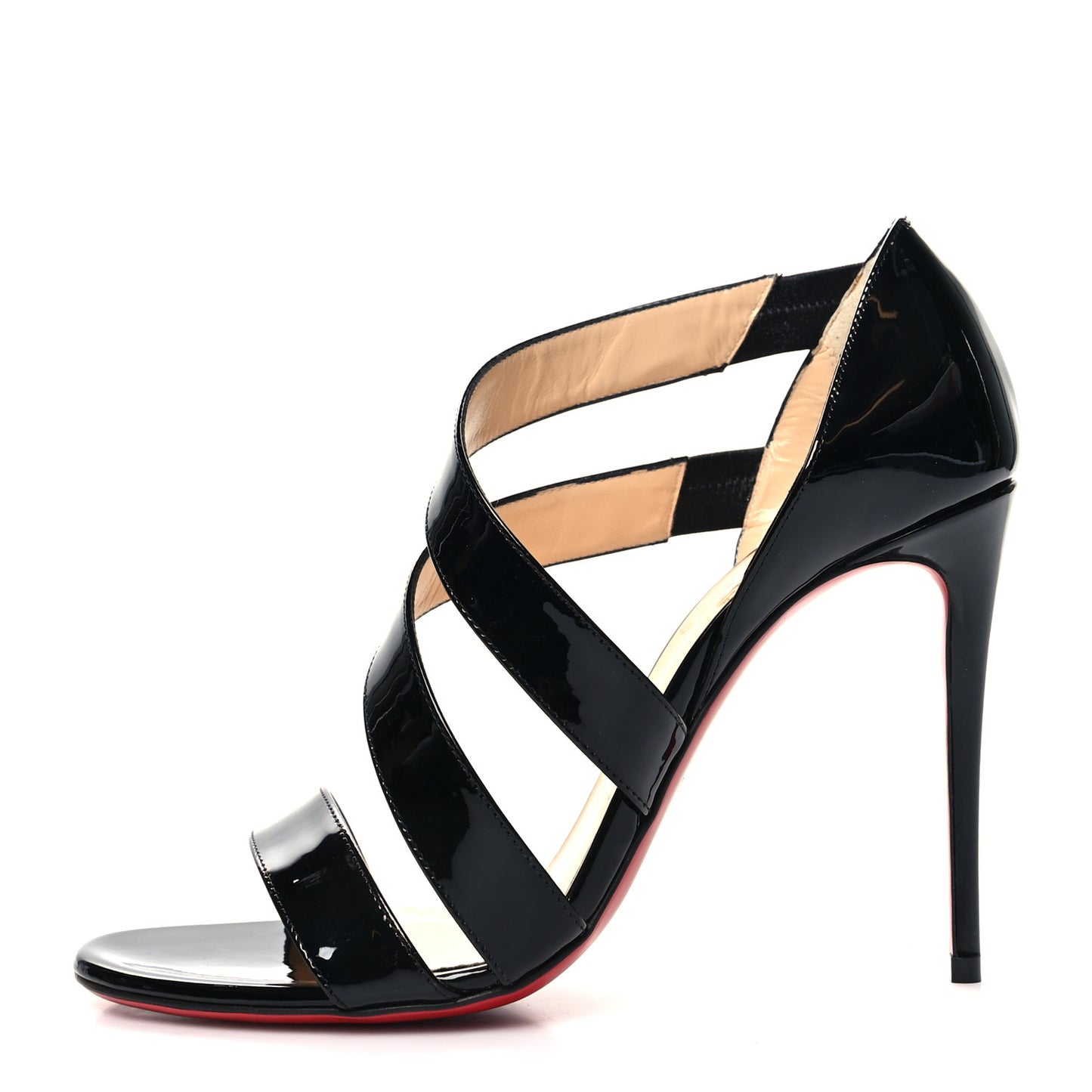 Patent World Copine 100 Sandals 37.5 Black