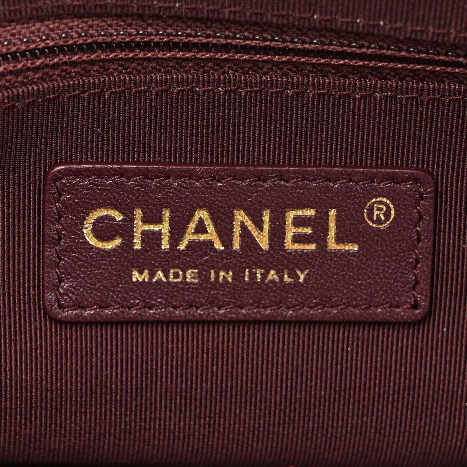 Chanel Lambskin Large Shopping Chain Tote Black 6 of 10